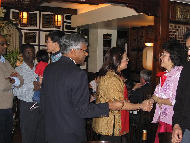 IMG_1149.JPG - H.E. Dato' Thanarajasingam, Malaysian ambassador to France and MAF patron greeting Karen Lau, MAF Executive committee member