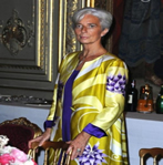 christine lagarde in batik